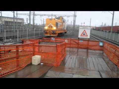 Manevra de rebrusare in Gara Arad