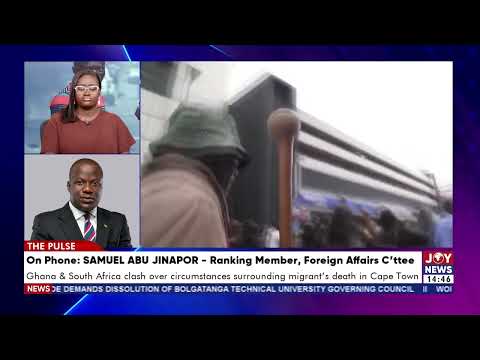 There’s a breakdown in cordiality between Ghana’s and South Africa’s foreign ministers — Abu Jinapor