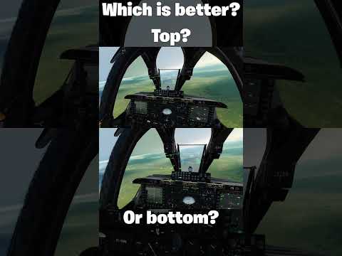 Which is better? Top? or Bottom? | DCS World A-10C II in VR
