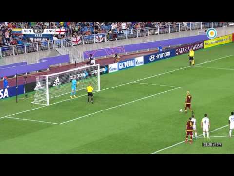 Mundial Sub 20 2017 - Final Venezuela Inglaterra - Penal atajado a Peñaranda