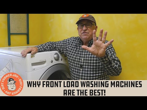 Why Front Load Washing Machines are the BEST!