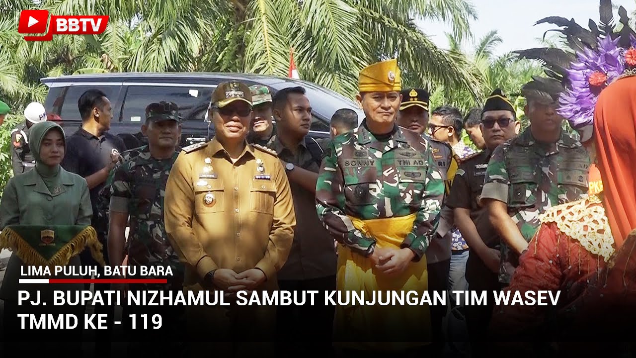 PJ BUPATI NIZHAMUL SAMBUT KUNJUNGAN TIM WASEV TMMD KE 119