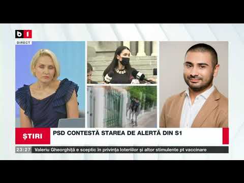 STIRI B1 ORA 23.00 DIN 26 IULIE 2021 CU NADIA CIURLIN: CAPUL MAFIEI TIGARILOR A FUGIT DIN TARA,