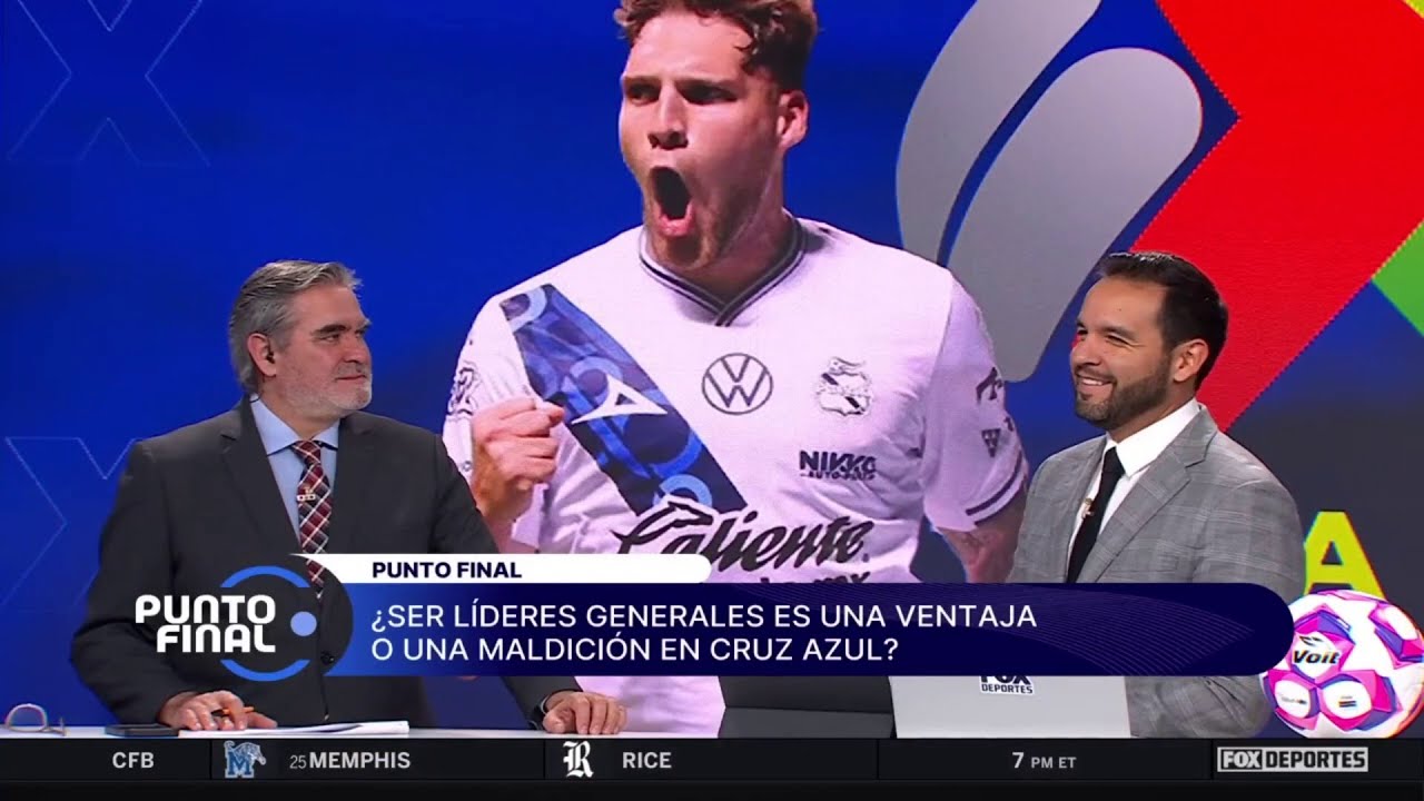 😎🔥 ¿CRUZ AZUL LE CONVIENE SER LÍDER? La ‘Máquina’ se enfrenta a Puebla y Pumas  | Punto Final