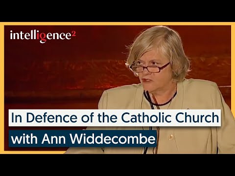 In Defence of the Catholic Church ✝️ - Ann Widdecombe [2009] | Intelligence Squared