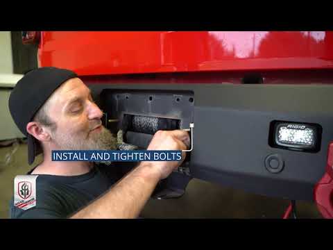 Road Armor Adventure Series Rear Winch Installation