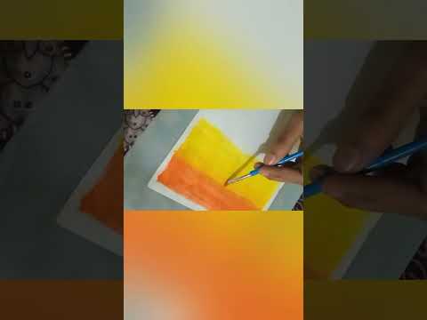 #painting #water colour cakes