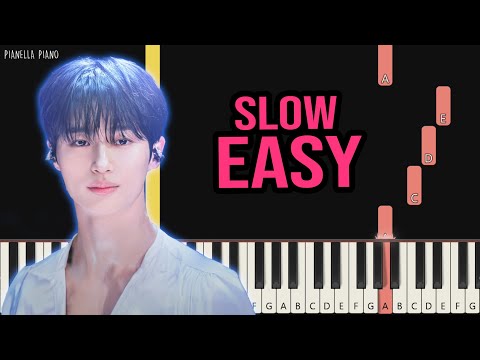 ECLIPSE - Sudden Shower (Lovely Runner OST) | SLOW EASY Piano Tutorial by Pianella Piano
