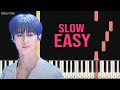 ECLIPSE - Sudden Shower (Lovely Runner OST) | SLOW EASY Piano Tutorial by Pianella Piano