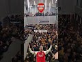 *NEW* Arsenal Chant 🎶Our Wall at the back is Gabriel 🎶 #premierleague #football #arsenal