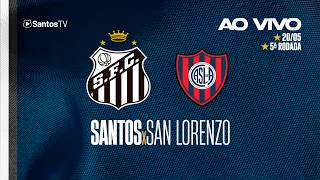 🔴 AO VIVO: SANTOS x SAN LORENZO | CONMEBOL SUDAMERICANA (20/05/26)