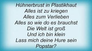 Selig - Popstar Lyrics