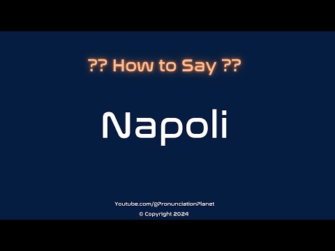 How to Pronounce Napoli Football Club? (CORRECTLY) | Pronunciation Planet