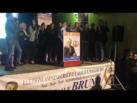 Casaluce (CE) - “Idee in comune”: primo comizio in piazza Aprano