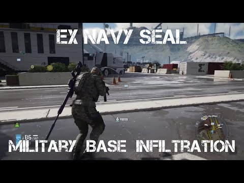 Military Base Infiltration Mission with Ex Navy SEAL Officer : Ghost Recon Breakpoint