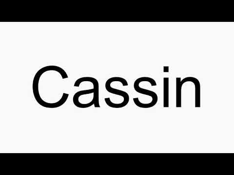 How to pronounce Cassin
