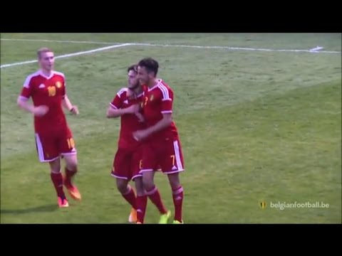 Alper Ademoglu goal & asists U17 Friendly  Belgium - Spain 5-4