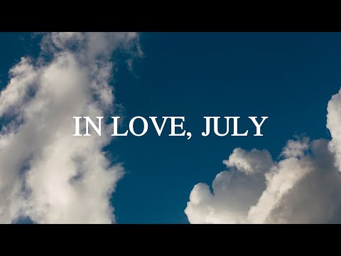 in love, July 【Beautiful Piano】- Relaxing BGM for Studying
