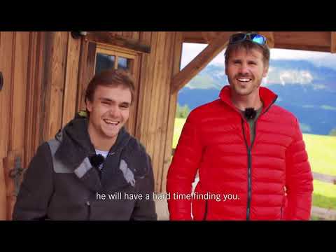 Lucas Auer invites Thore Schölermann to Austria