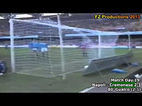 Serie A 1993-1994, day 19 Napoli - Cremonese 2-1 (Gualco goal)