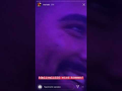 Mert instastory vom 26.08.2019 mit deliveli