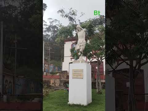 el parque principal del municipio de alban Cundinamarca #pueblitos #curiosidades #turismo #colombia