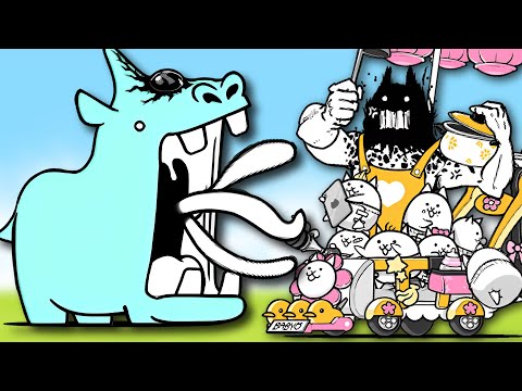 Defeating the HORRORPOTAMUS! (Battle Cats)