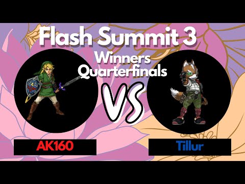 AFM TillurMan (Fox) vs SC AK160 (Link) - SSF2 Winners Quarters - Flash Summit 3