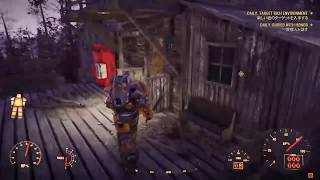 【PS4 Fallout 76 JP】世紀末・ユキコの拳 修羅の国 狂気のLive