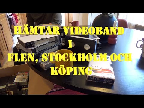 Roadtrip VHS #4 - Hämtar Videoband I Flen, Stockholm Och Köping