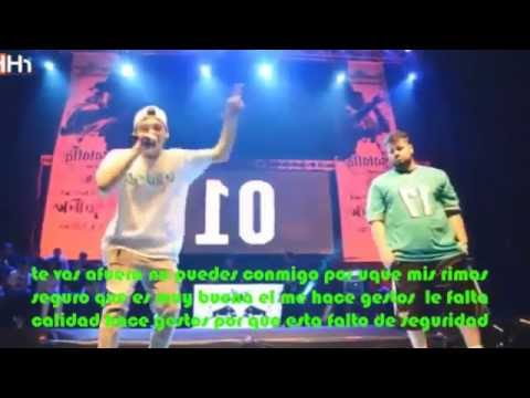 Papo vs Cacha---LETRA--Red Bull Argentina 2016---CHM