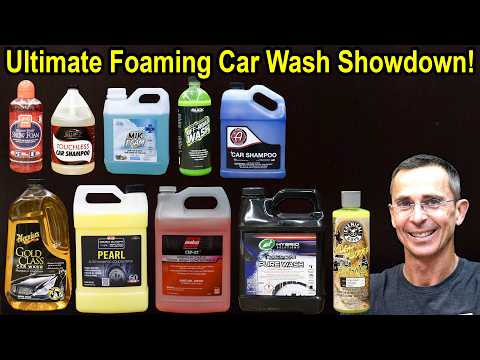 Never Use Car Soap Again Before Watching This Snow Foam Test!