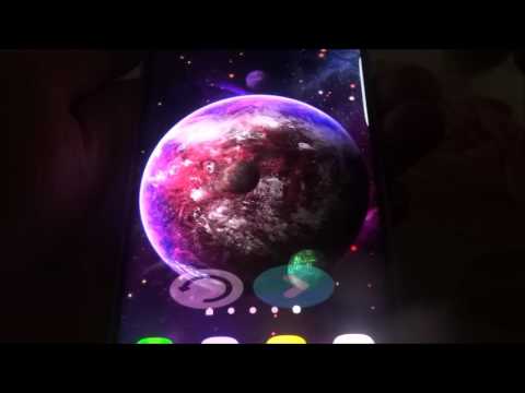 3D Galaxy Live Wallpaper Video