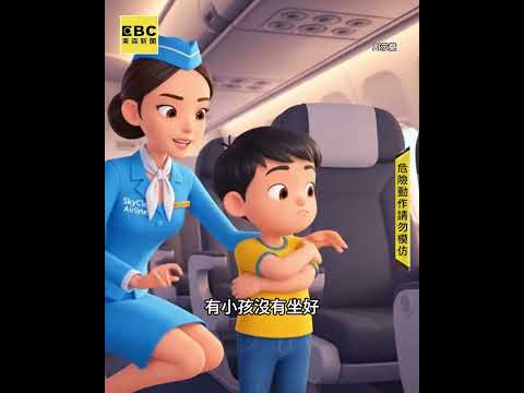 小孩不坐好機長不降落 塔台對話網讚爆 @newsebc #shorts