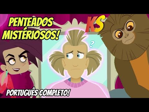 Aventura com os kratts - cores e penteados mistériosos - completo|português|kratts series T6 E7