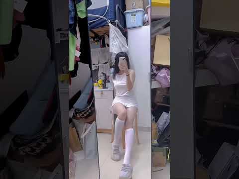 【擦边观察】可爱白丝小姐姐