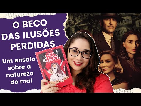 O BECO DAS ILUSÕES PERDIDAS, de William L. Gresham: Livro x Filme (SEM SPOILER) 🔮 | Biblioteca da Rô