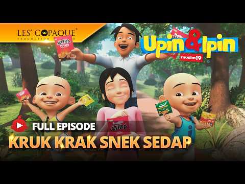 Upin & Ipin Musim 19 - Kruk Krak Snek Sedap (Full Episode)