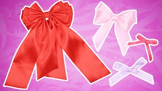 How to Make a Bow | How to Tie a Bow with Ribbon (4 Easy Ways!)