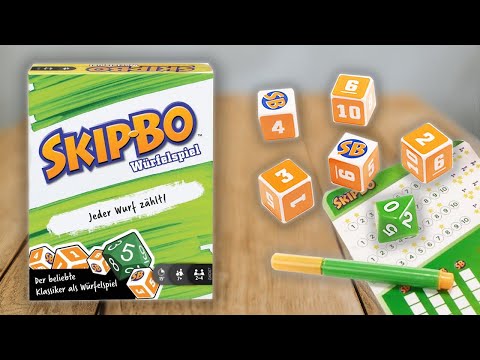 SKIP BO WÜRFEL - Spielregeln TV (Spielanleitung Deutsch) - MATTEL GAMES WÜRFELSPIEL DICE