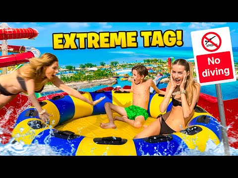 EXTREME WATERPARK HIDE AND SEEK TAG! 💦😱🤫