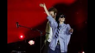 Billie Eilish and Lenny Kravitz at Climate Concert
