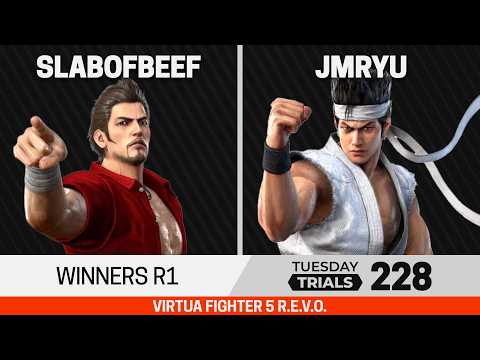 Tuesday Trials 228 VF5 Winners R1 - SlabOfBeef (Brad) vs Jmryu (Akira)