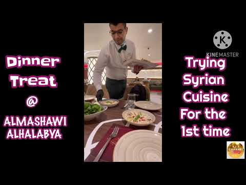Delicious Syrian Cuisine l My first time to try with OFC | Al Mashawi Al Halabya l Ljs Channel