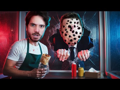 ESSE HOMEM ENTRA NA SUA LANCHONETE. VOCÊ ATENDE ELE? - Scary Shawarma Kiosk: The Anomaly