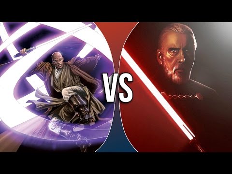 VS | Mace Windu vs Count Dooku