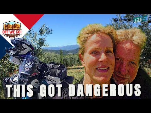 TET France Alps | When Navigation Fails. Our CFMOTO 450MT on Dangerous Terrain