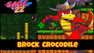 Brock Crocodile -- SAGE indie game