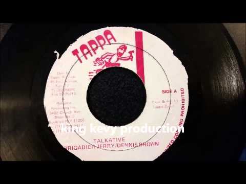 Dennis Brown and Brigadier Jerry - Mr Talkative Tappa 7"