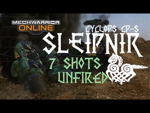 MechWarrior Online: 7 Shots Unfired - Cyclops Sleipnir 3k4a 861dmg (Canyon)